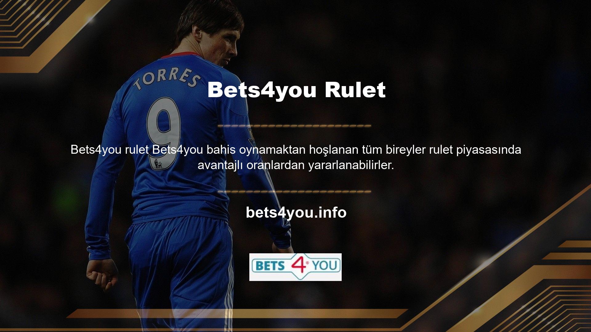 Elbette Bets4you katılırken farklı bonus kampanyalarından da avantajlar elde edebilirsiniz