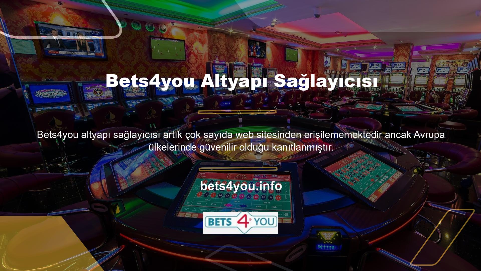 Bets4you lisanslama detaylarının yanı sıra altyapı hizmetleri de güvenilir ve temel unsurlardır