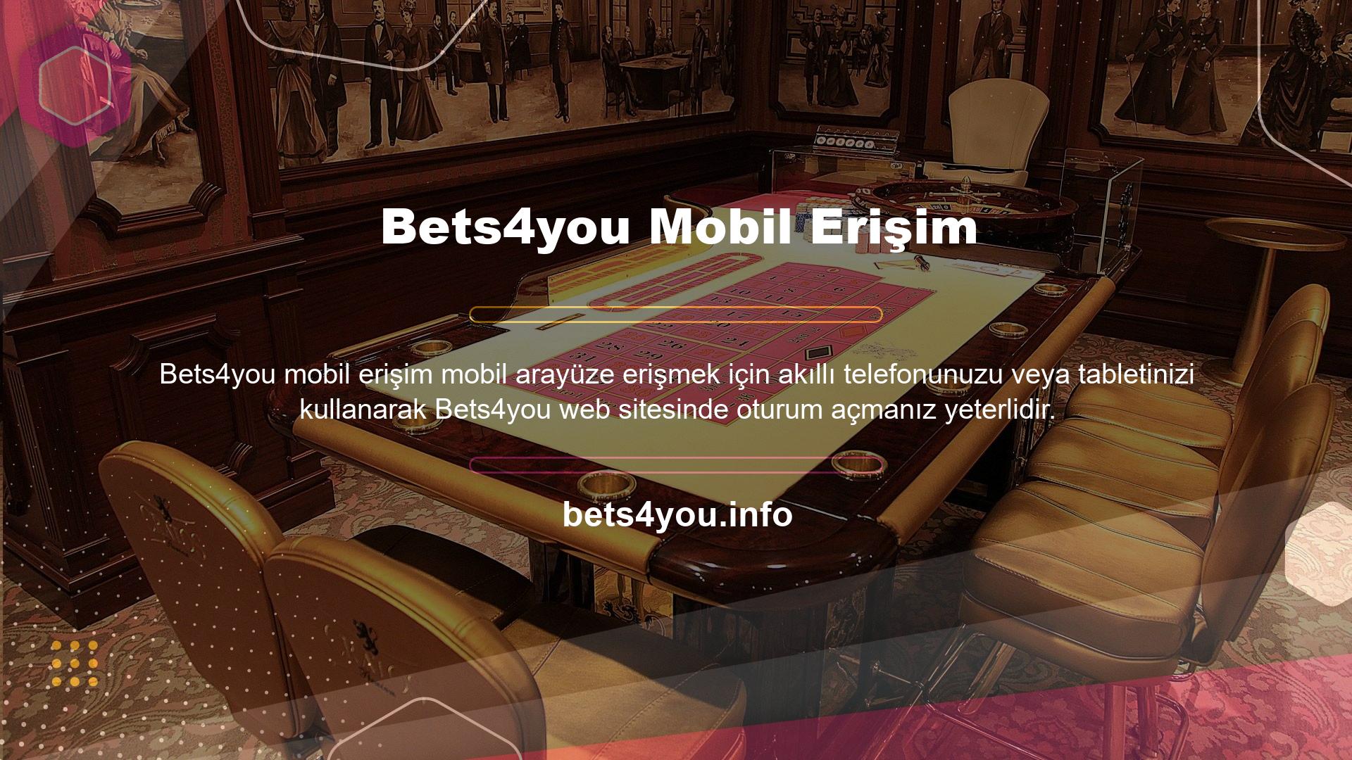 Finansal işlemlerin en sık gerçekleştirildiği bahis sitelerinden biri olan Bets4you yeni giriş adresi, para çekme ve para yatırma işlemlerinde oldukça hassastır